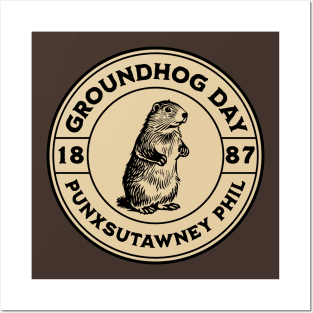 Vintage Groundhog Posters and Art